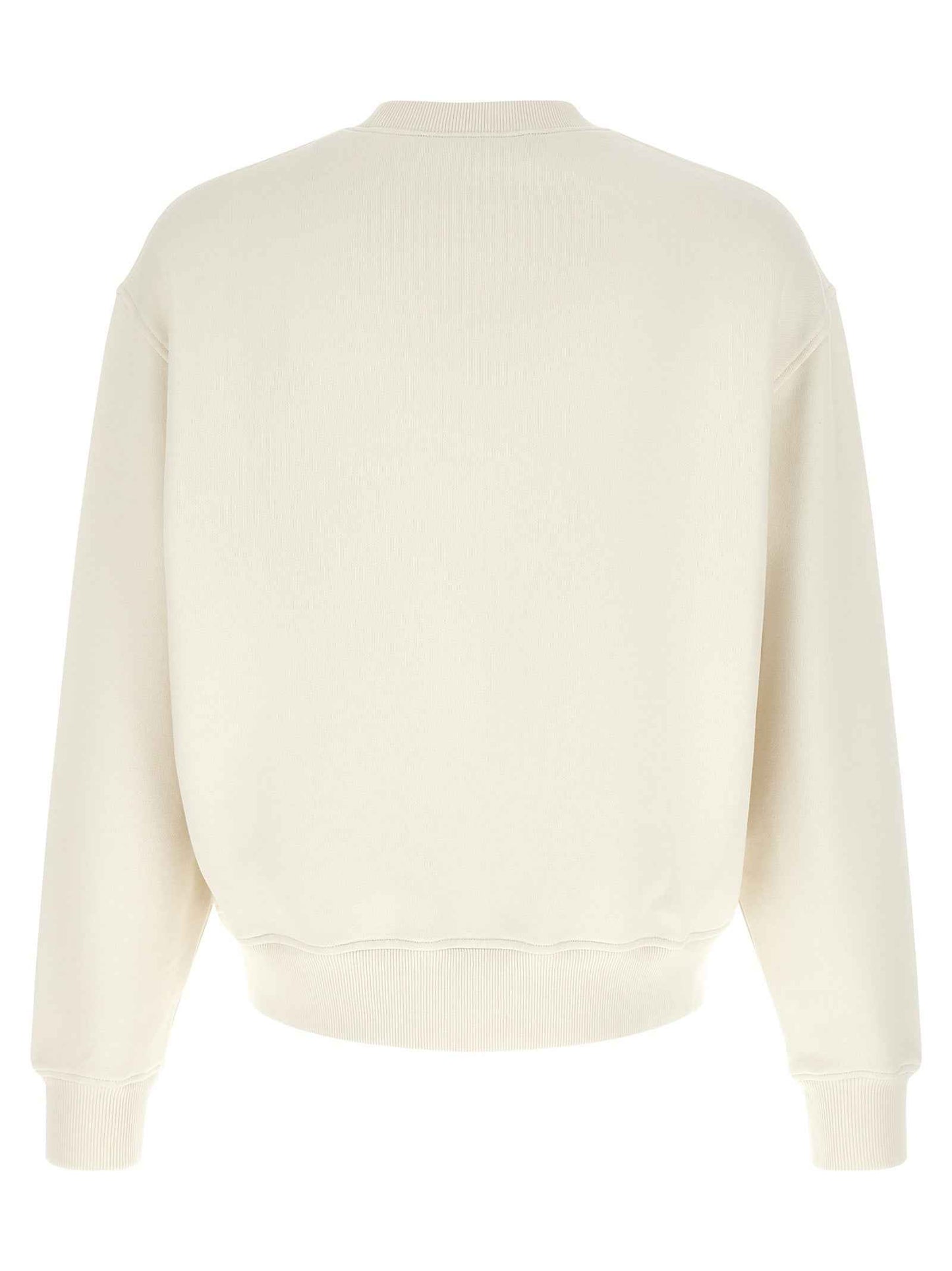 White Cotton Sweatshirt