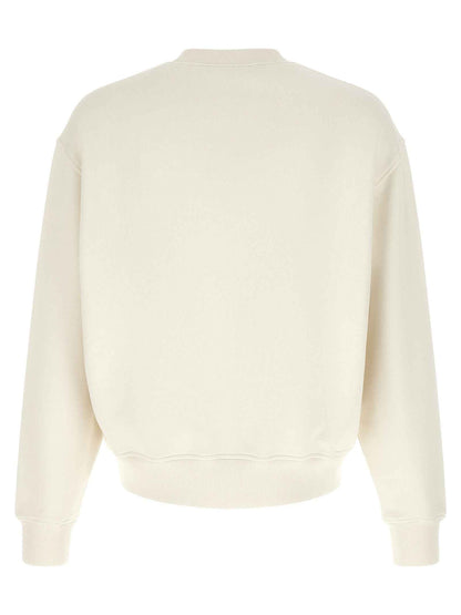 White Cotton Sweatshirt