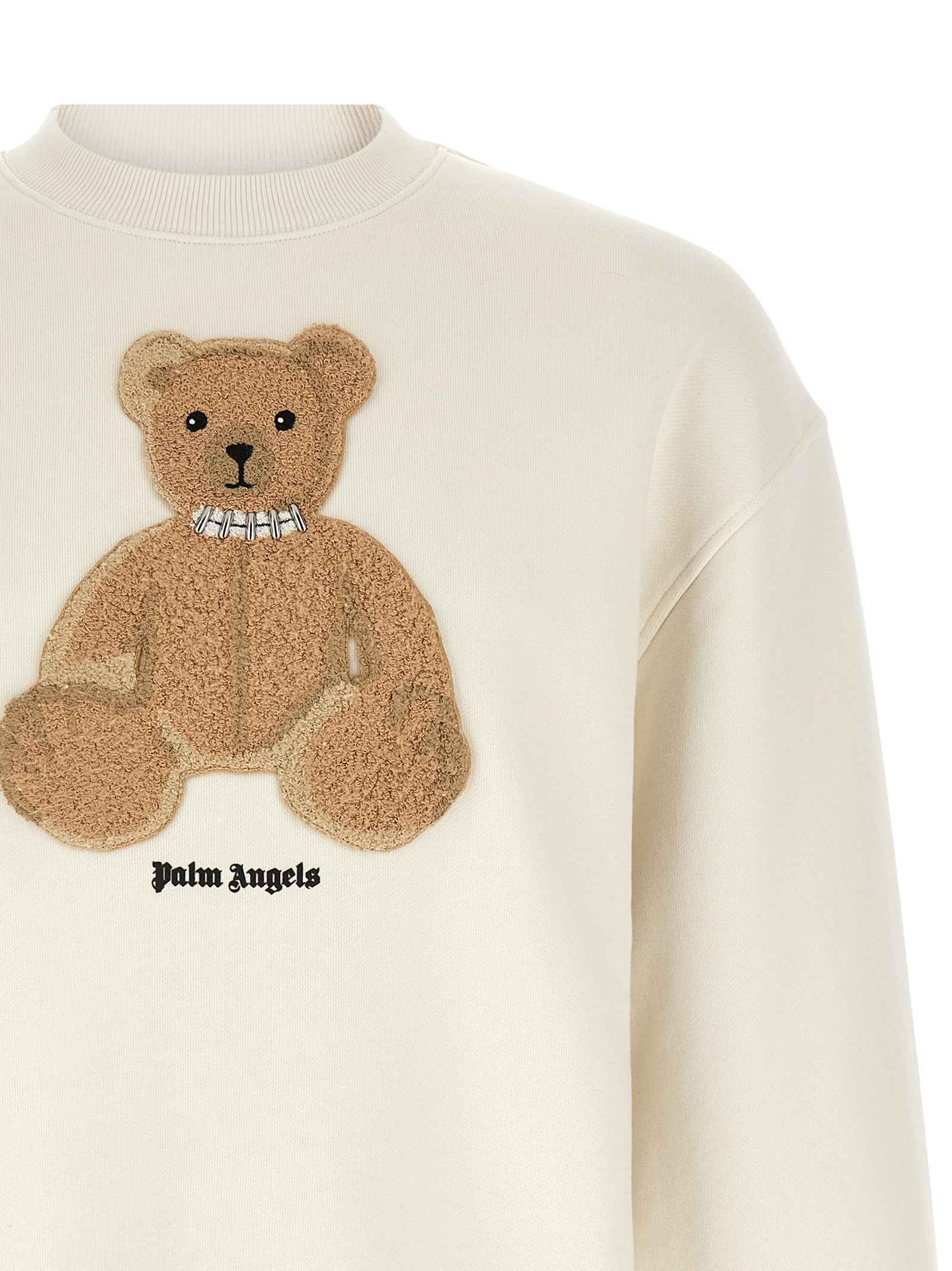 White Cotton Sweatshirt