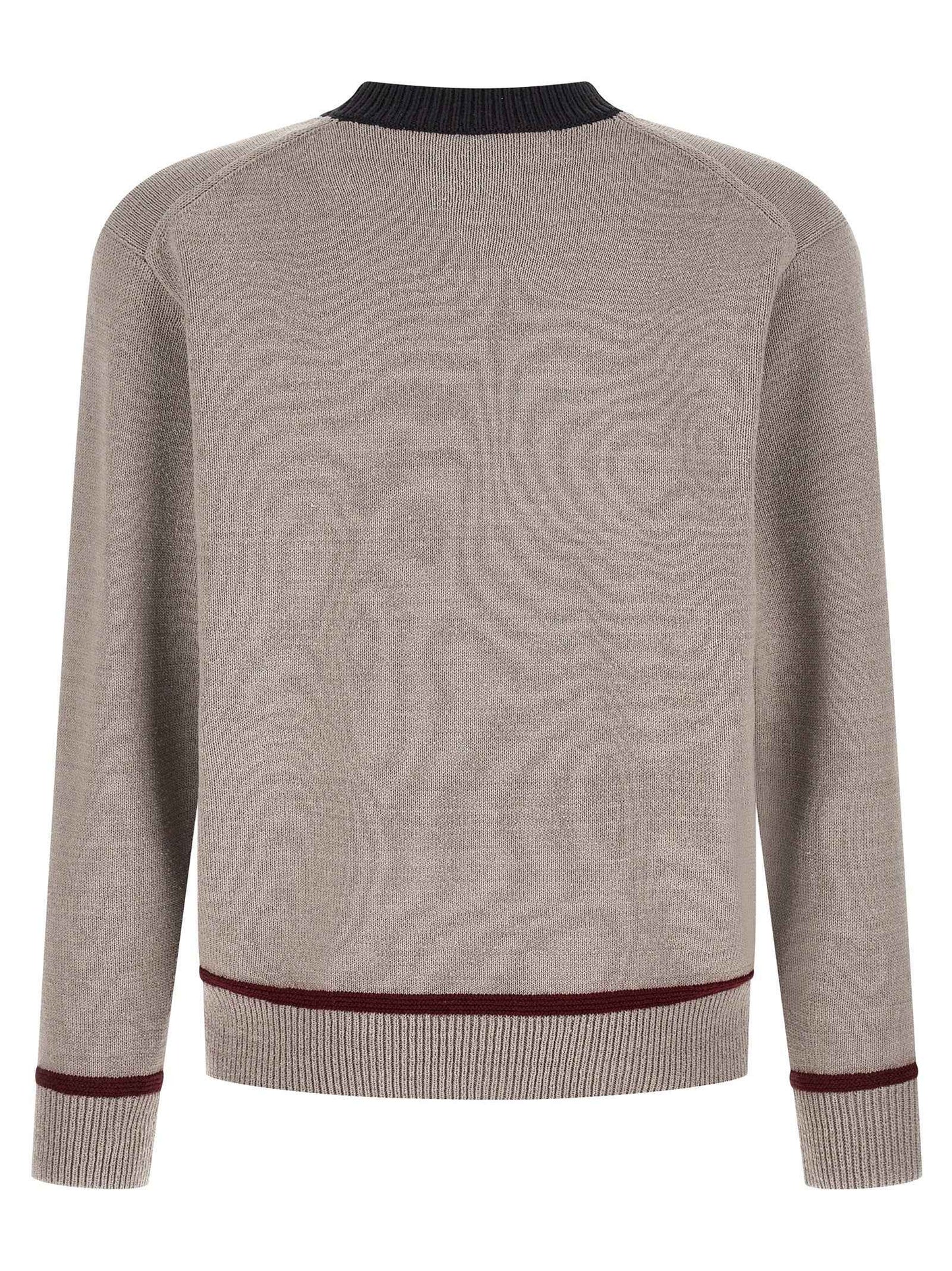 Gray Silk Cardigan
