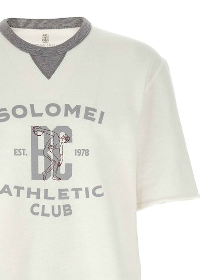 White Cotton Sweatshirt