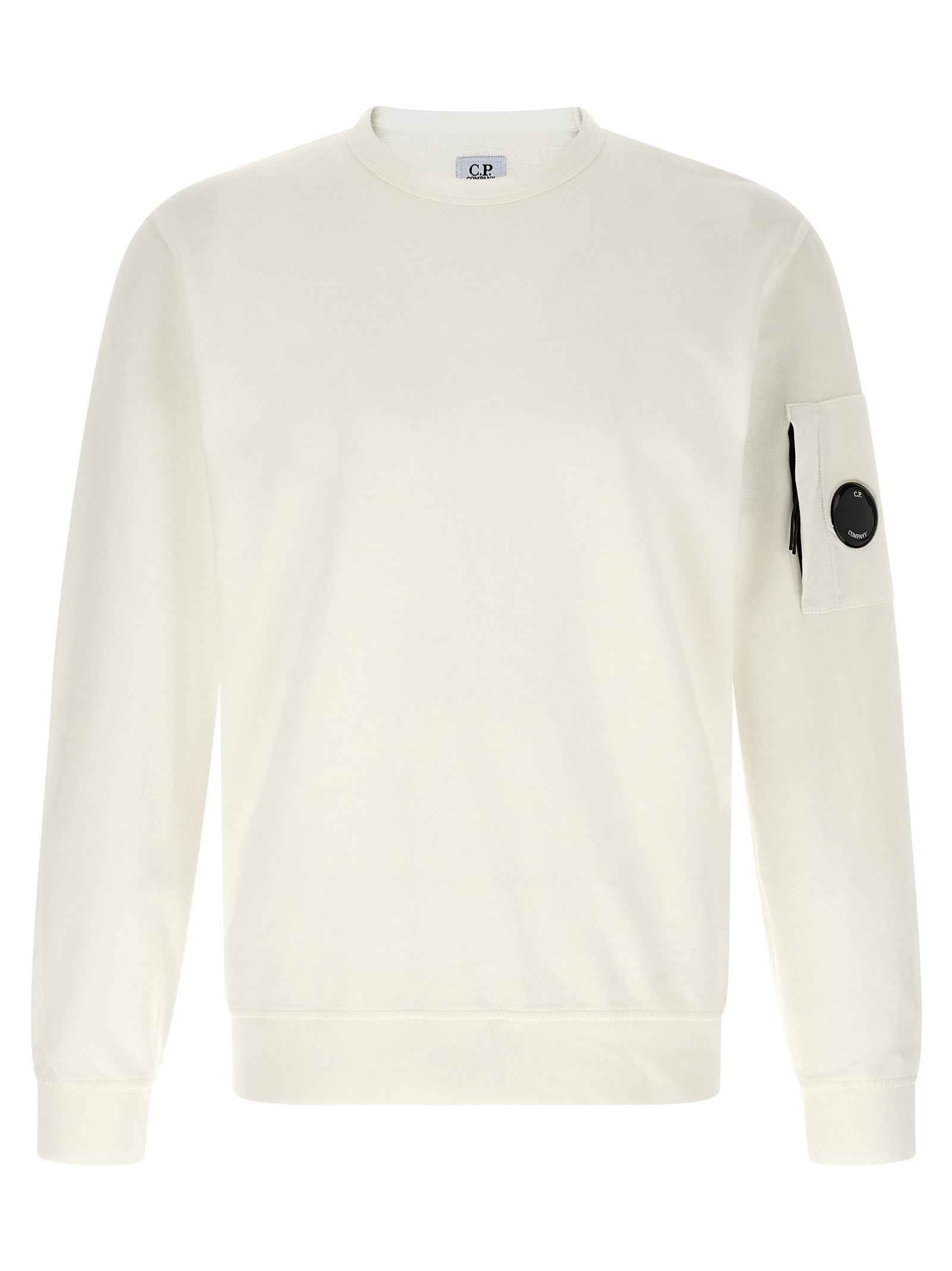 White Cotton Sweatshirt
