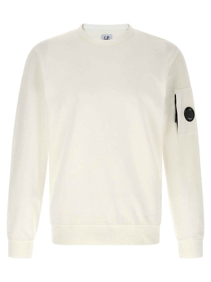 White Cotton Sweatshirt
