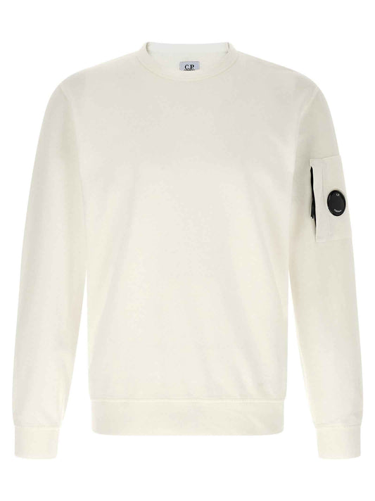 White Cotton Sweatshirt