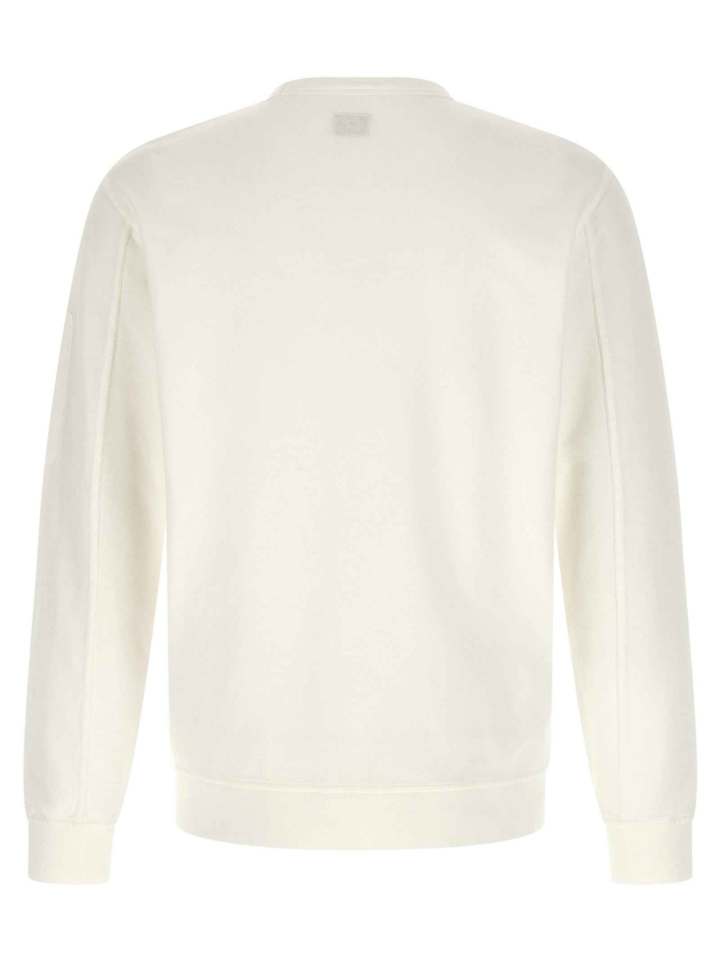White Cotton Sweatshirt