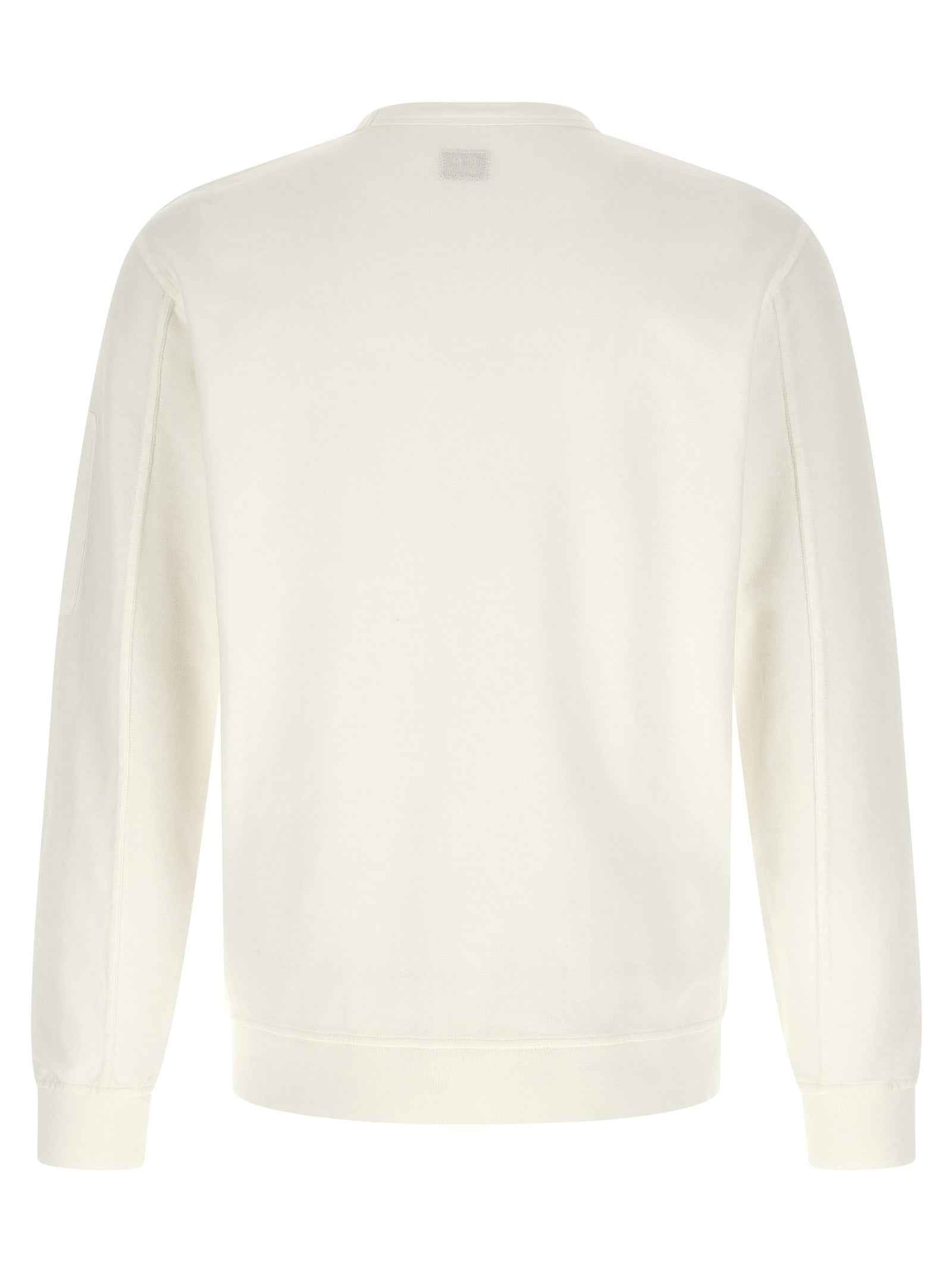 White Cotton Sweatshirt