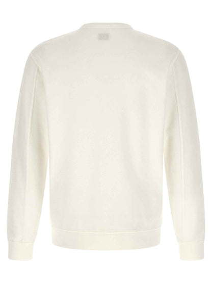 White Cotton Sweatshirt