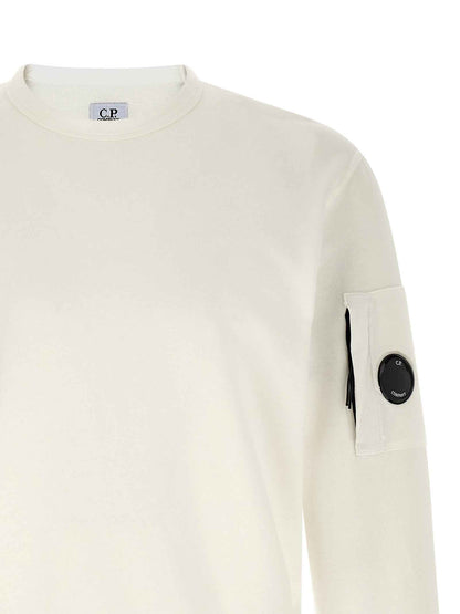 White Cotton Sweatshirt
