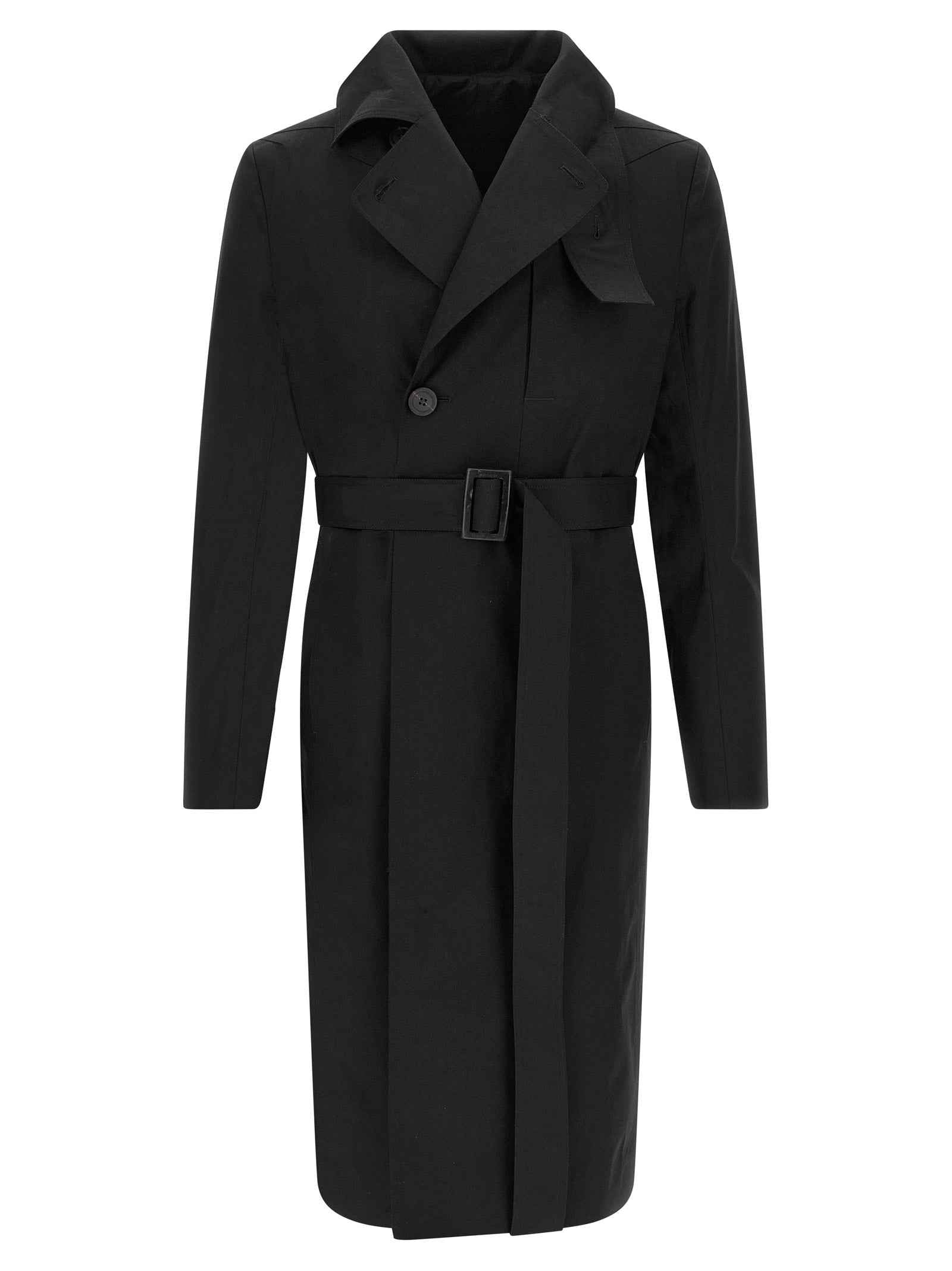 Black Cotton Coat