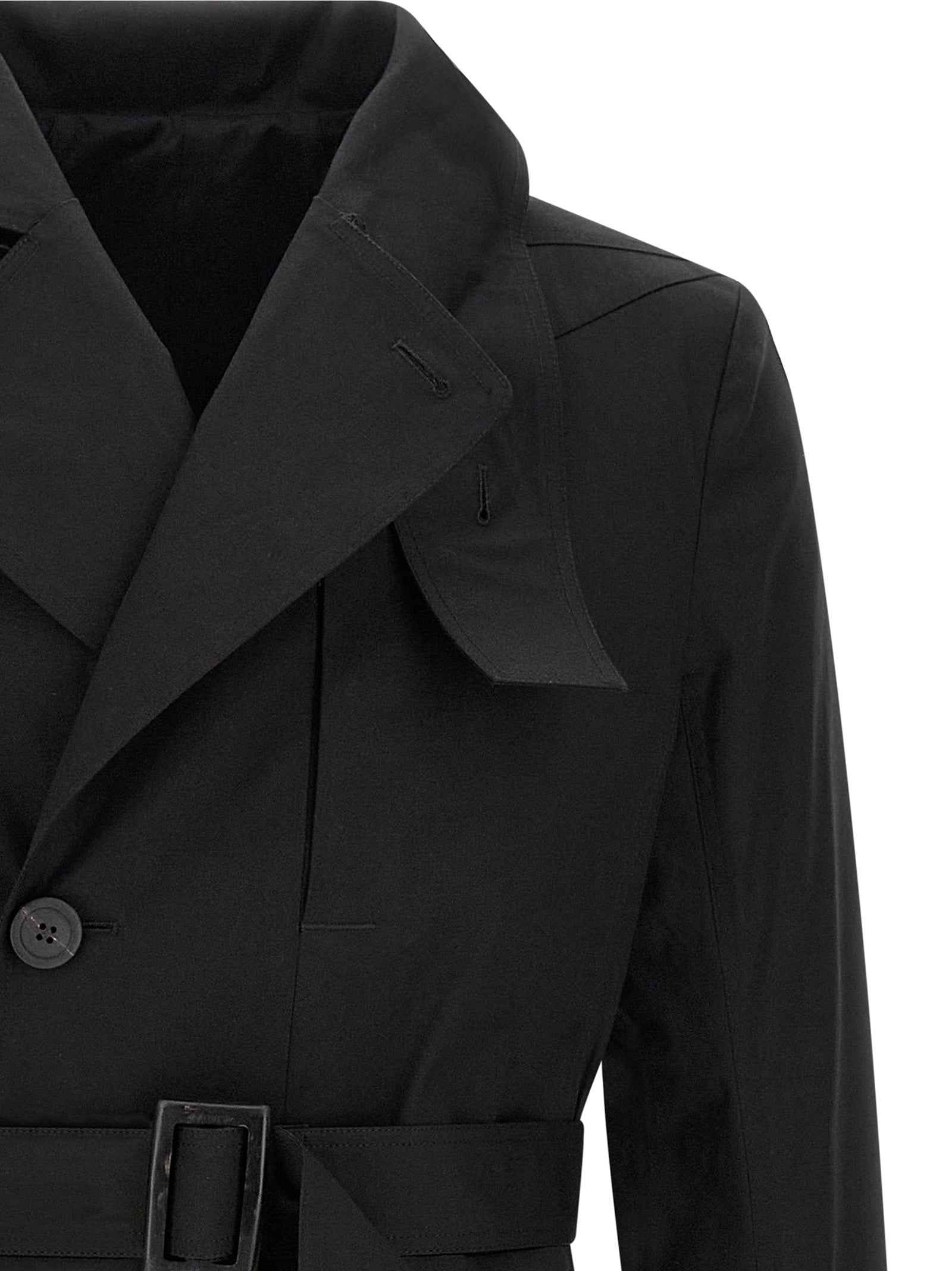 Black Cotton Coat