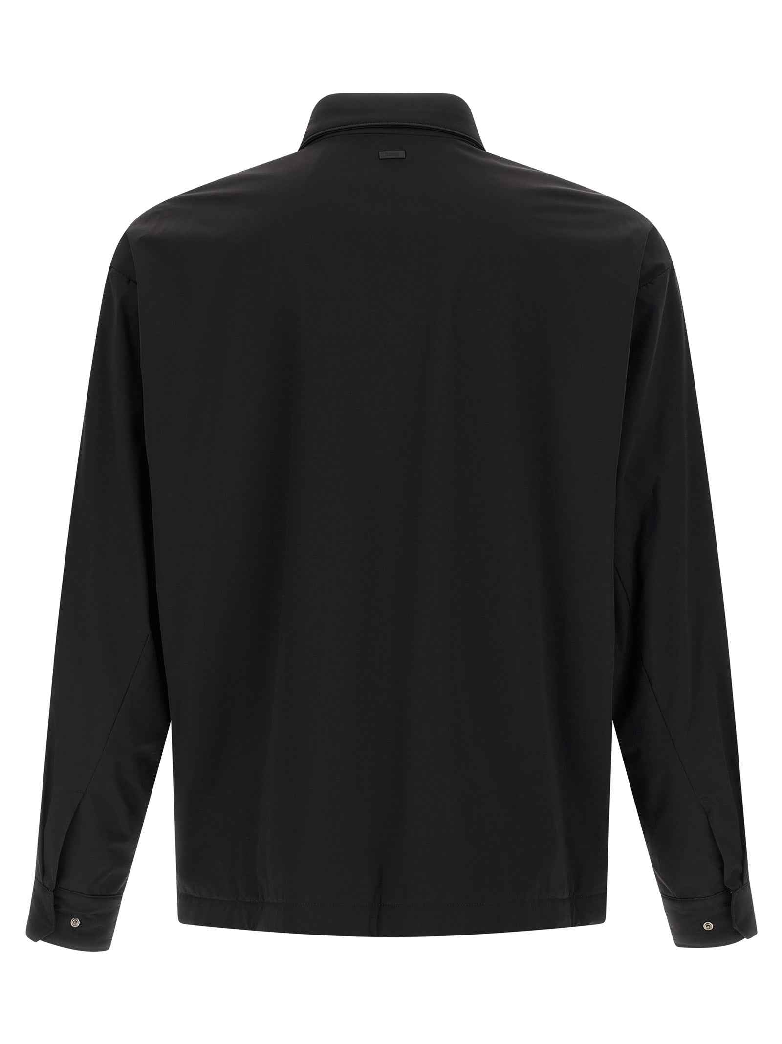 Black Polyamide Shell Jacket