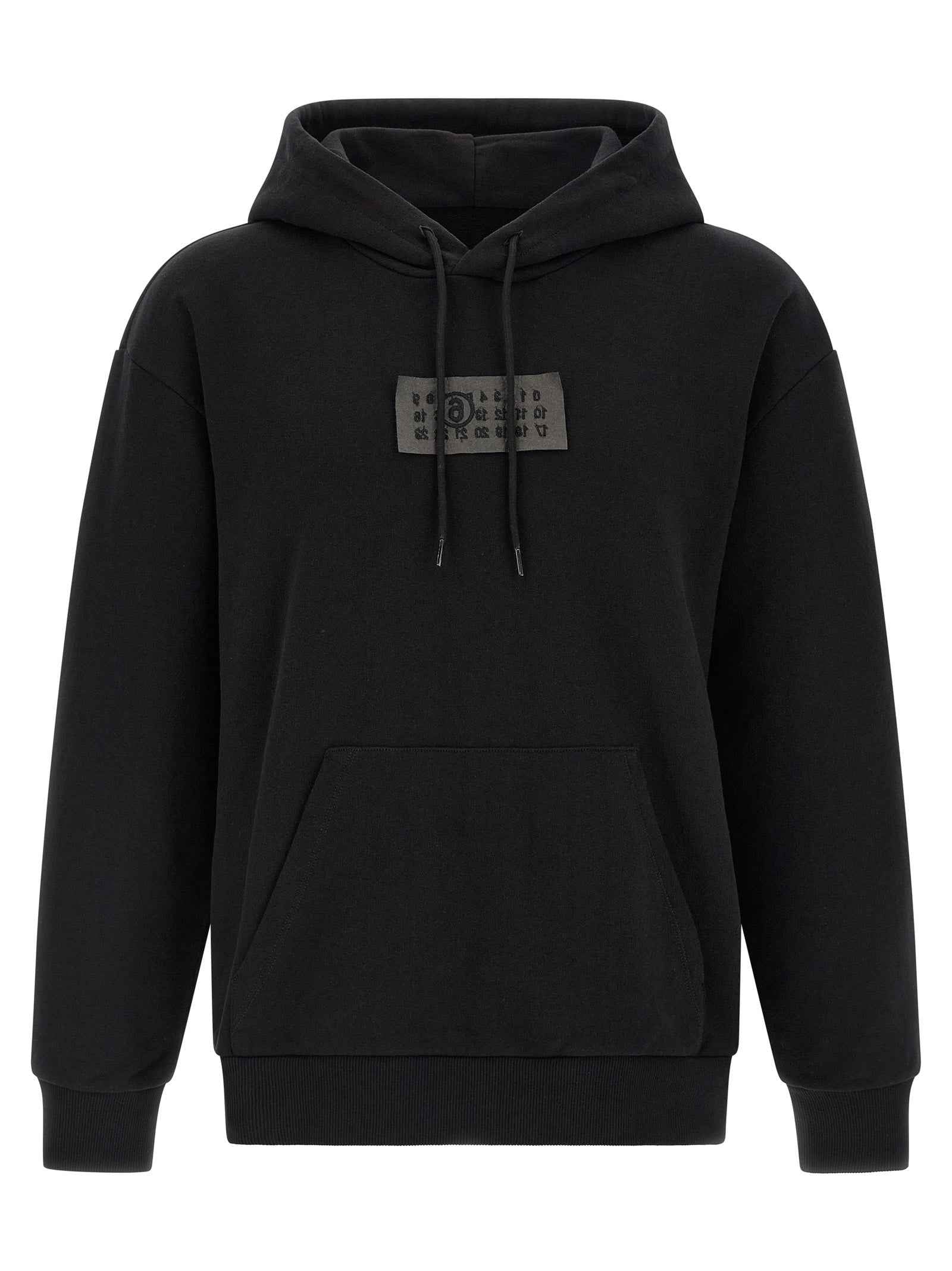 Black Cotton Sweatshirt