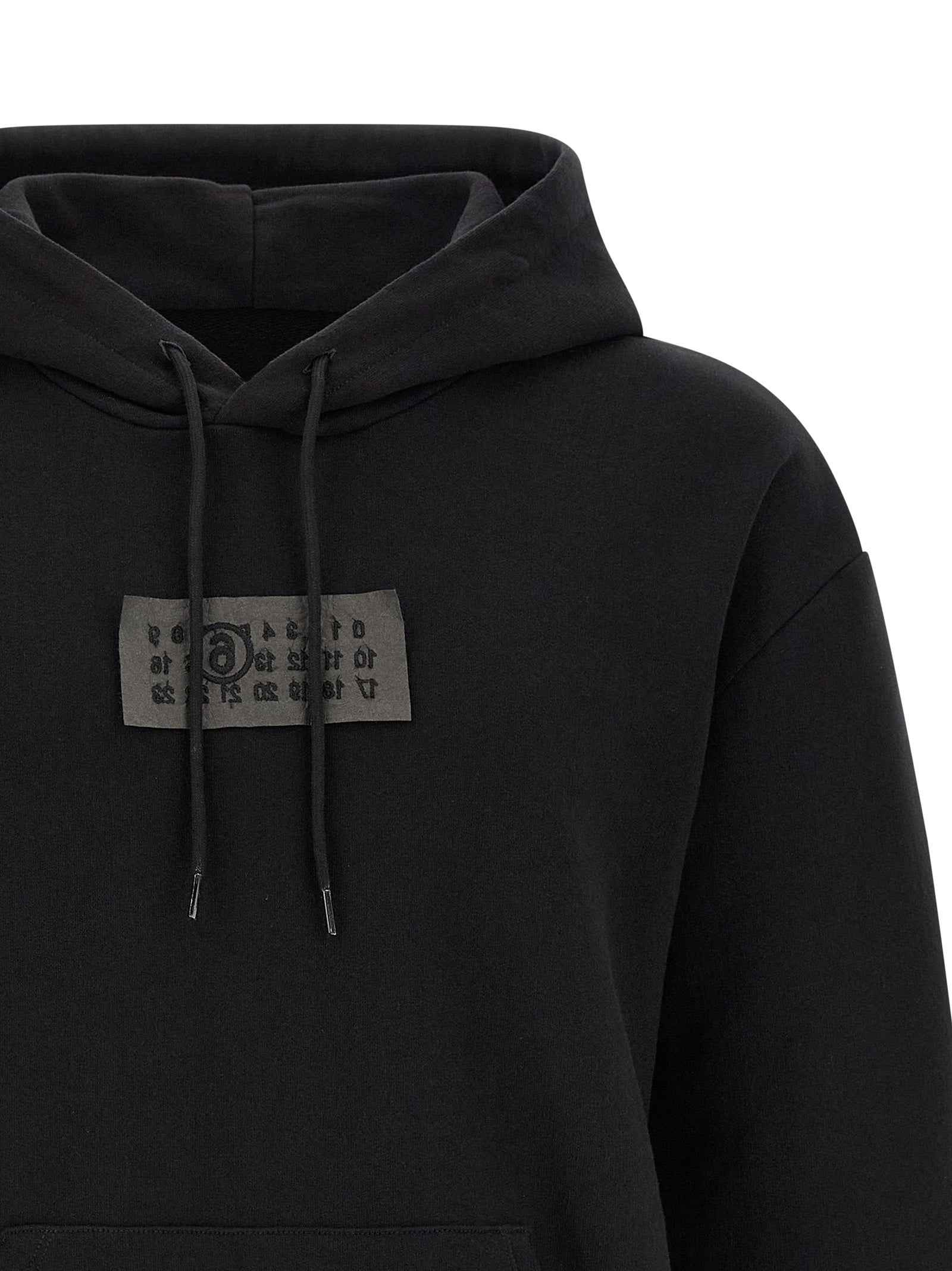 Black Cotton Sweatshirt