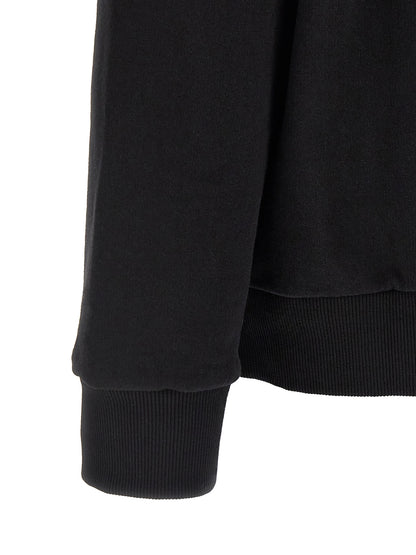 Black Cotton Sweatshirt