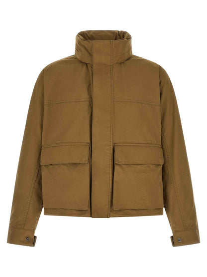 Bicolor Cotton Parka