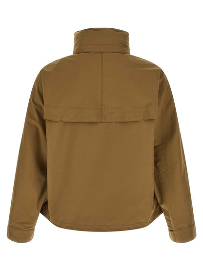 Bicolor Cotton Parka