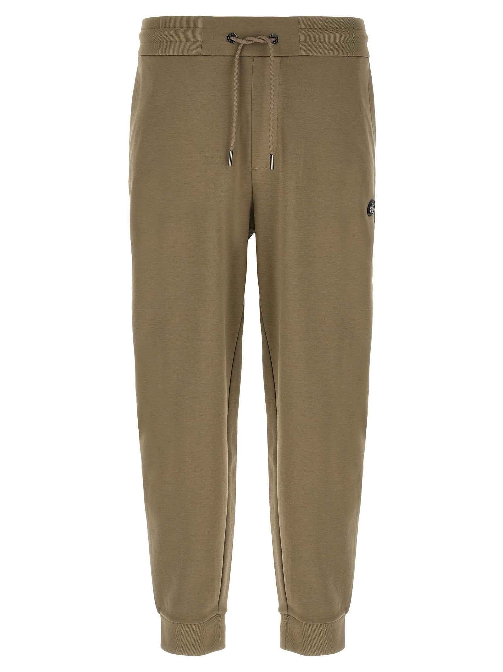 Bicolor Cotton Joggers (Workout Pants)