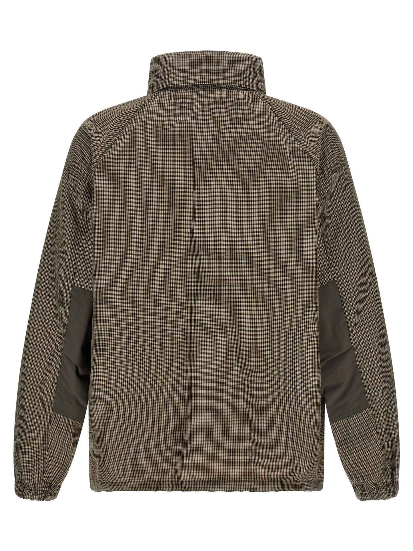 Bicolor Linen Shell Jacket