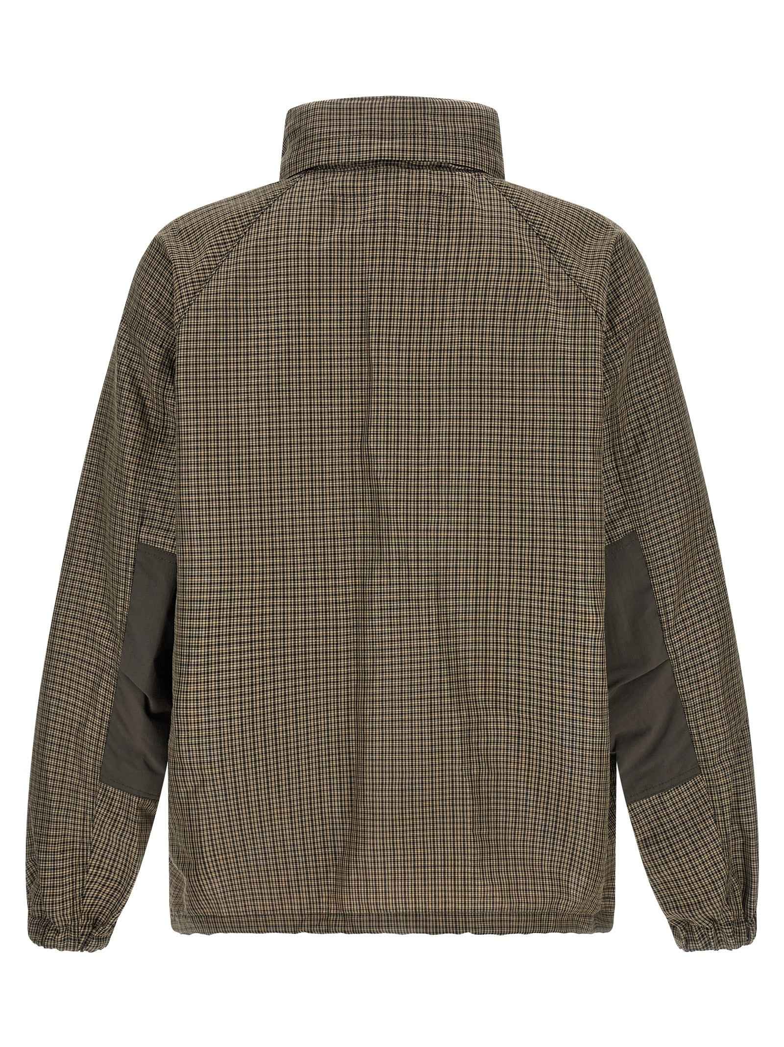 Bicolor Linen Shell Jacket