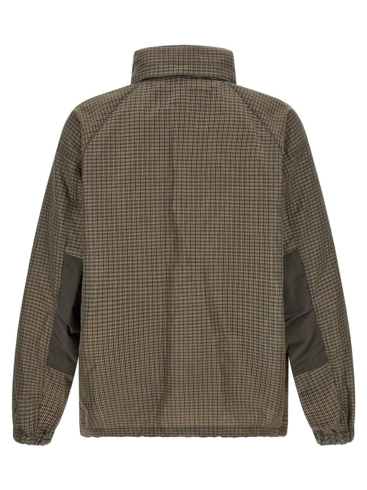 Bicolor Linen Shell Jacket