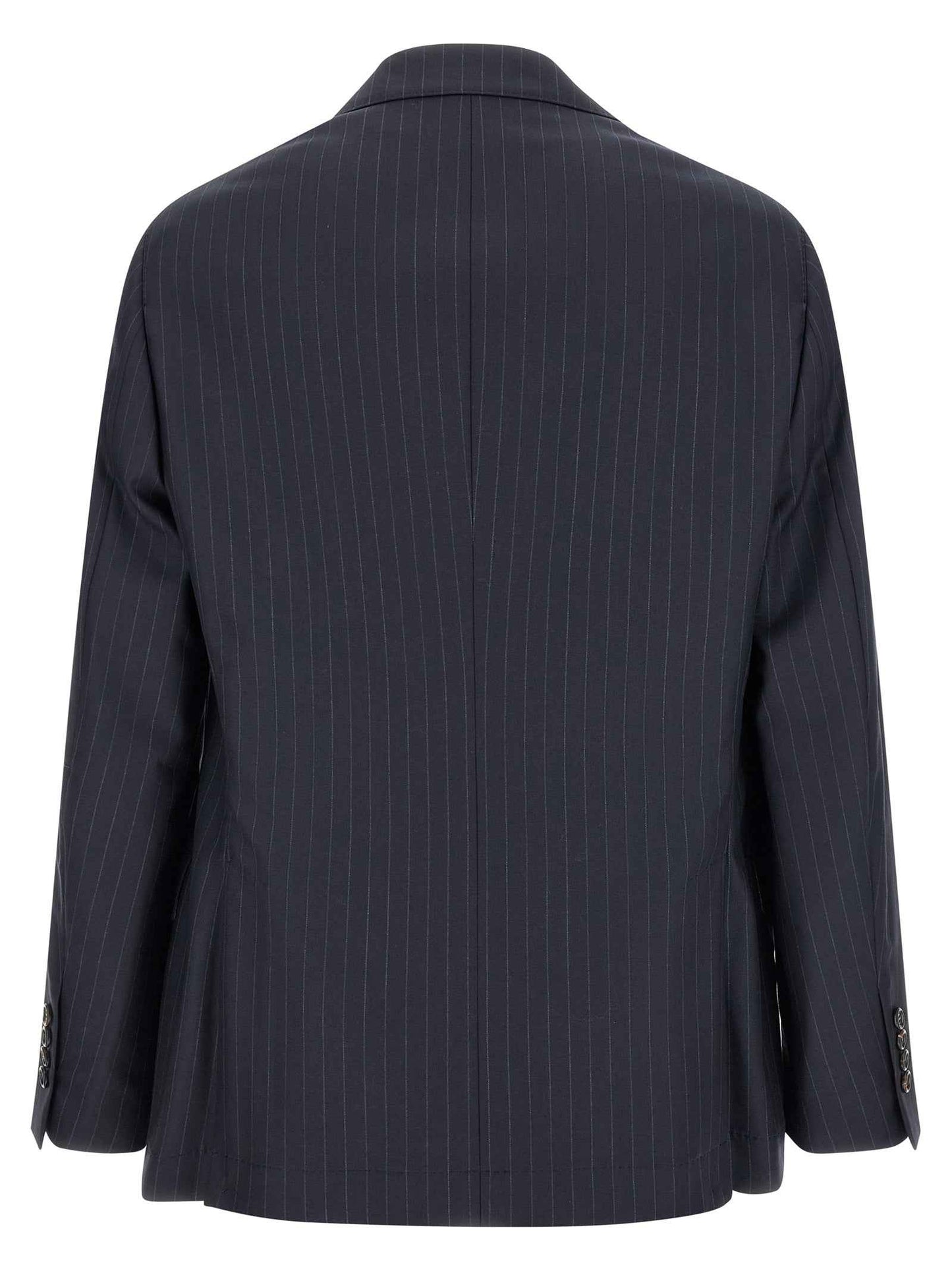 Blue Virgin Wool Blazer