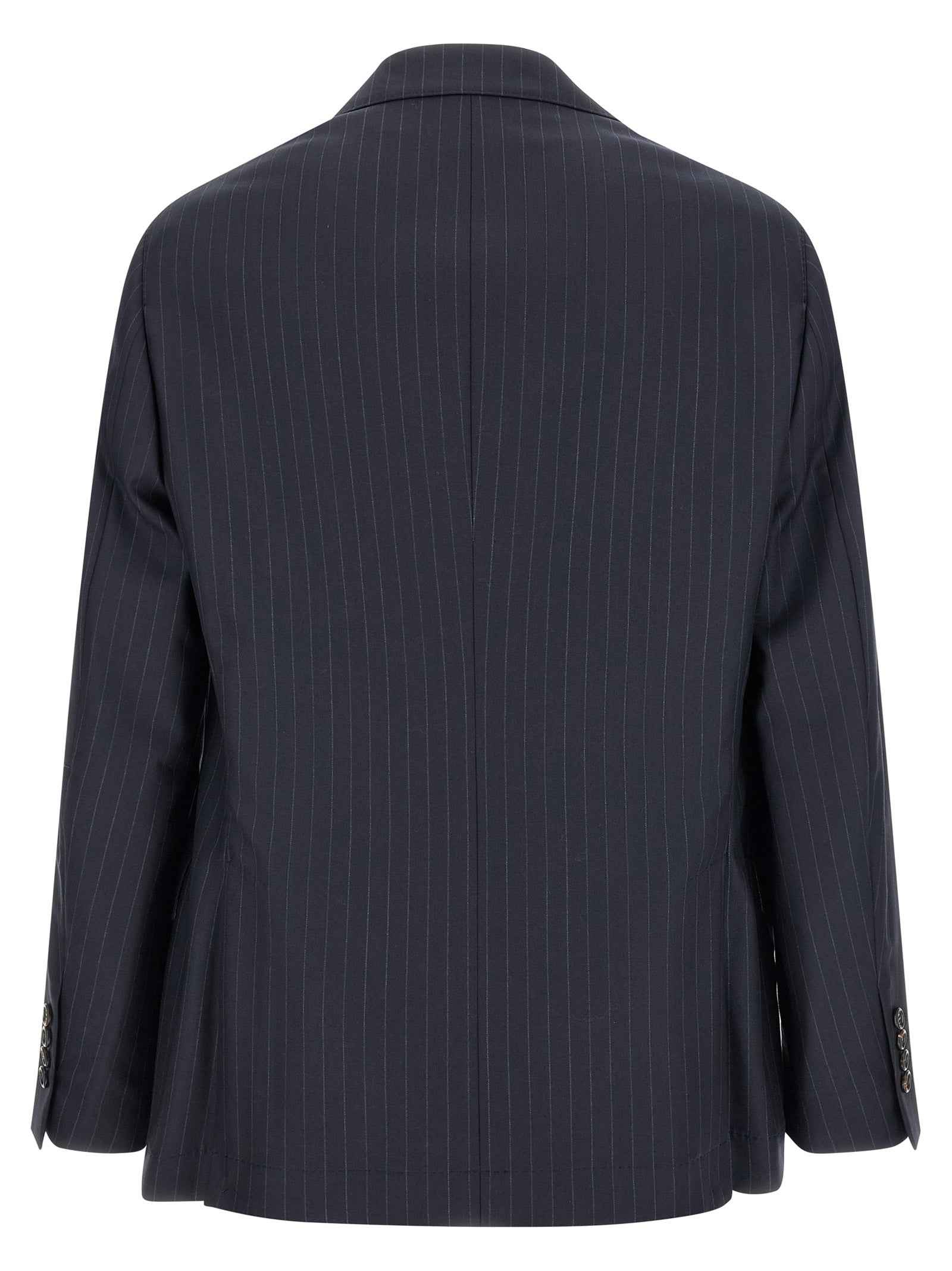 Blue Virgin Wool Blazer