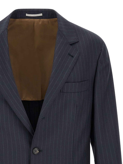 Blue Virgin Wool Blazer