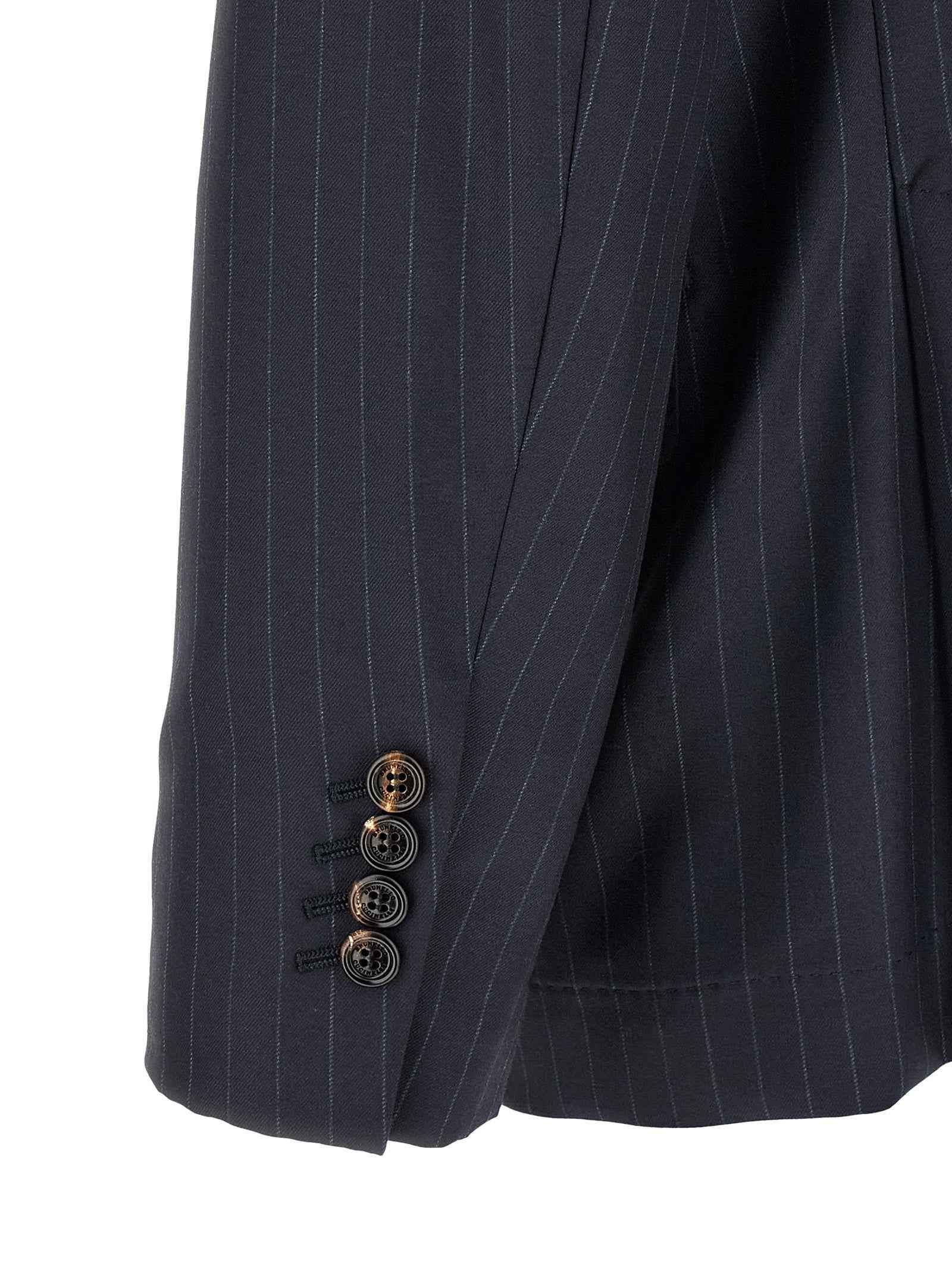 Blue Virgin Wool Blazer