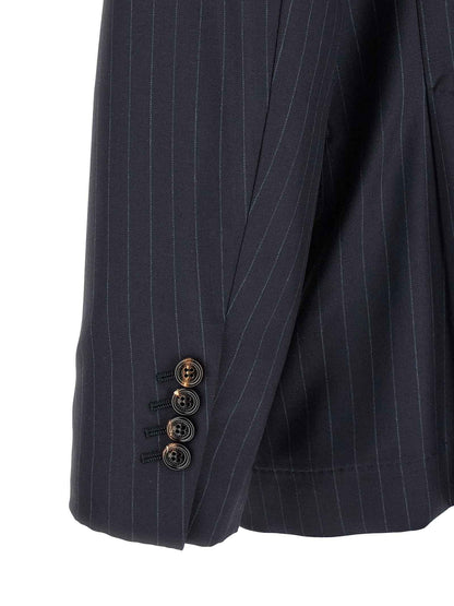 Blue Virgin Wool Blazer
