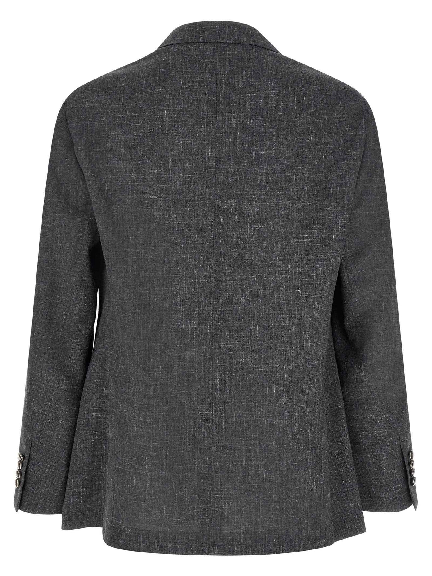 Gray Wool Blazer