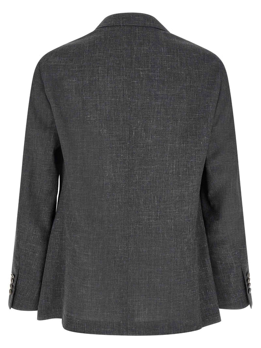 Gray Wool Blazer