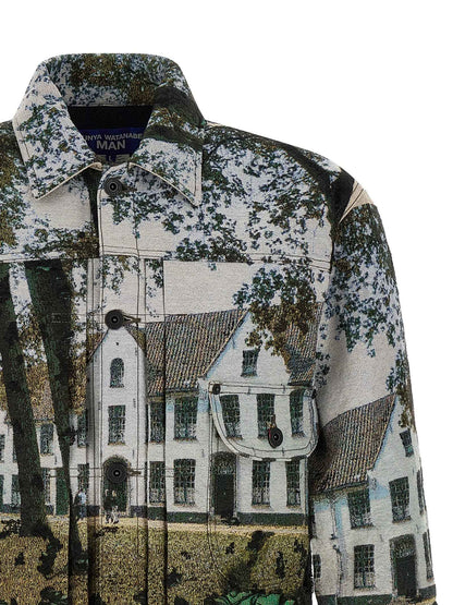 Multicolor Polyester Jacket