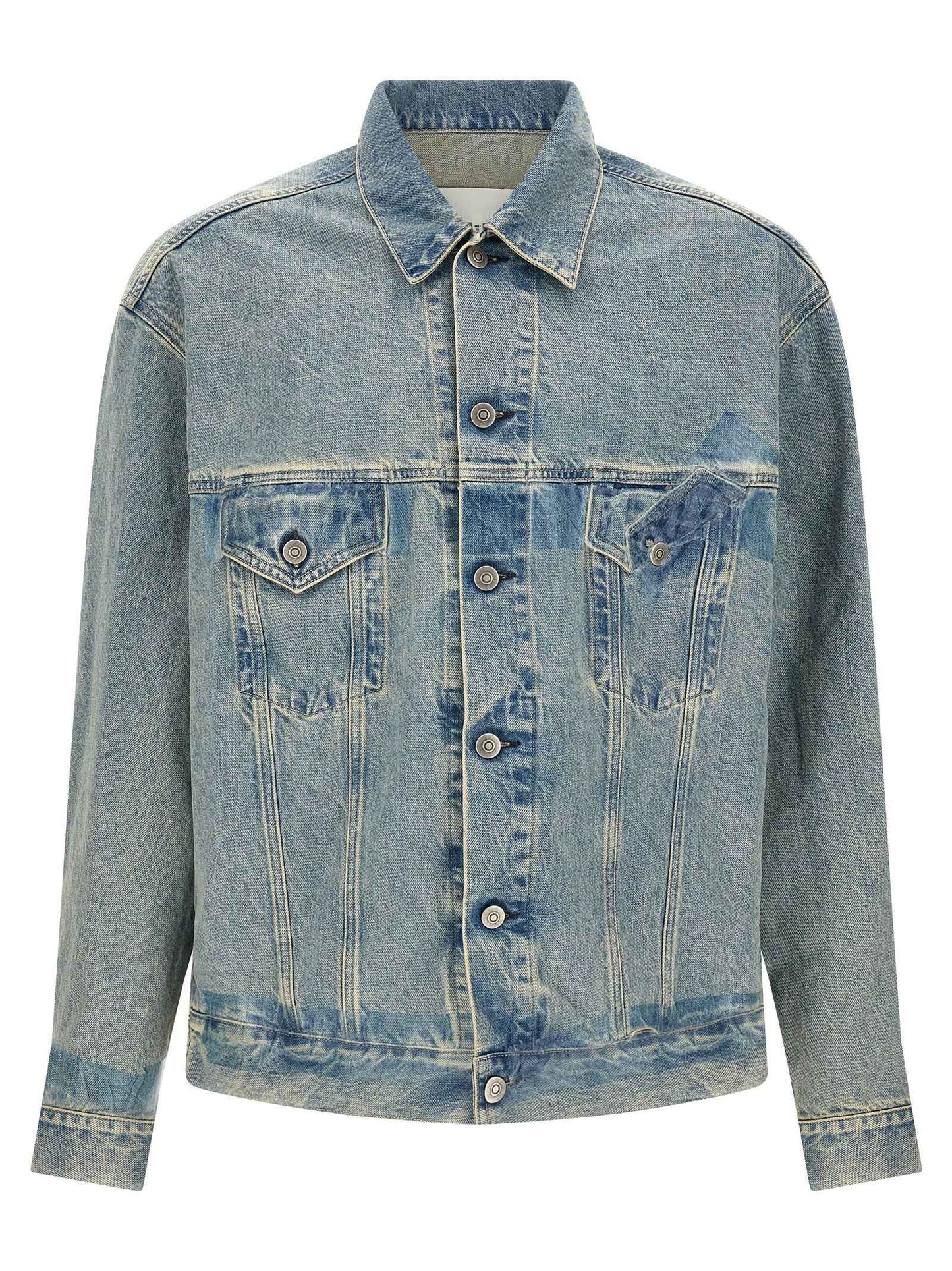 Blue Cotton Denim Jacket