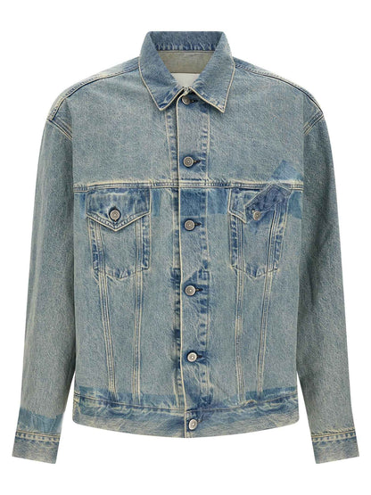 Blue Cotton Denim Jacket