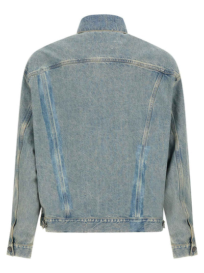 Blue Cotton Denim Jacket