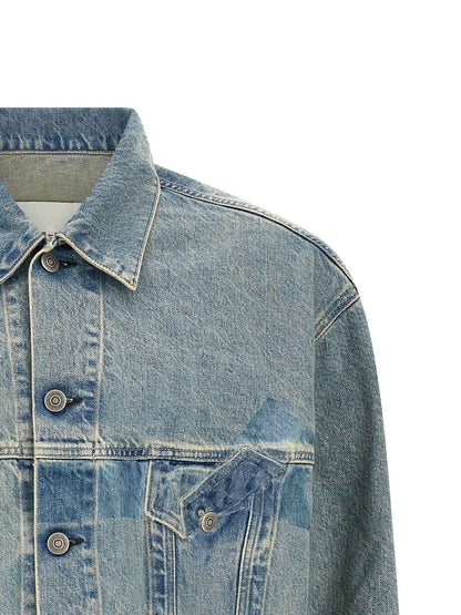Blue Cotton Denim Jacket