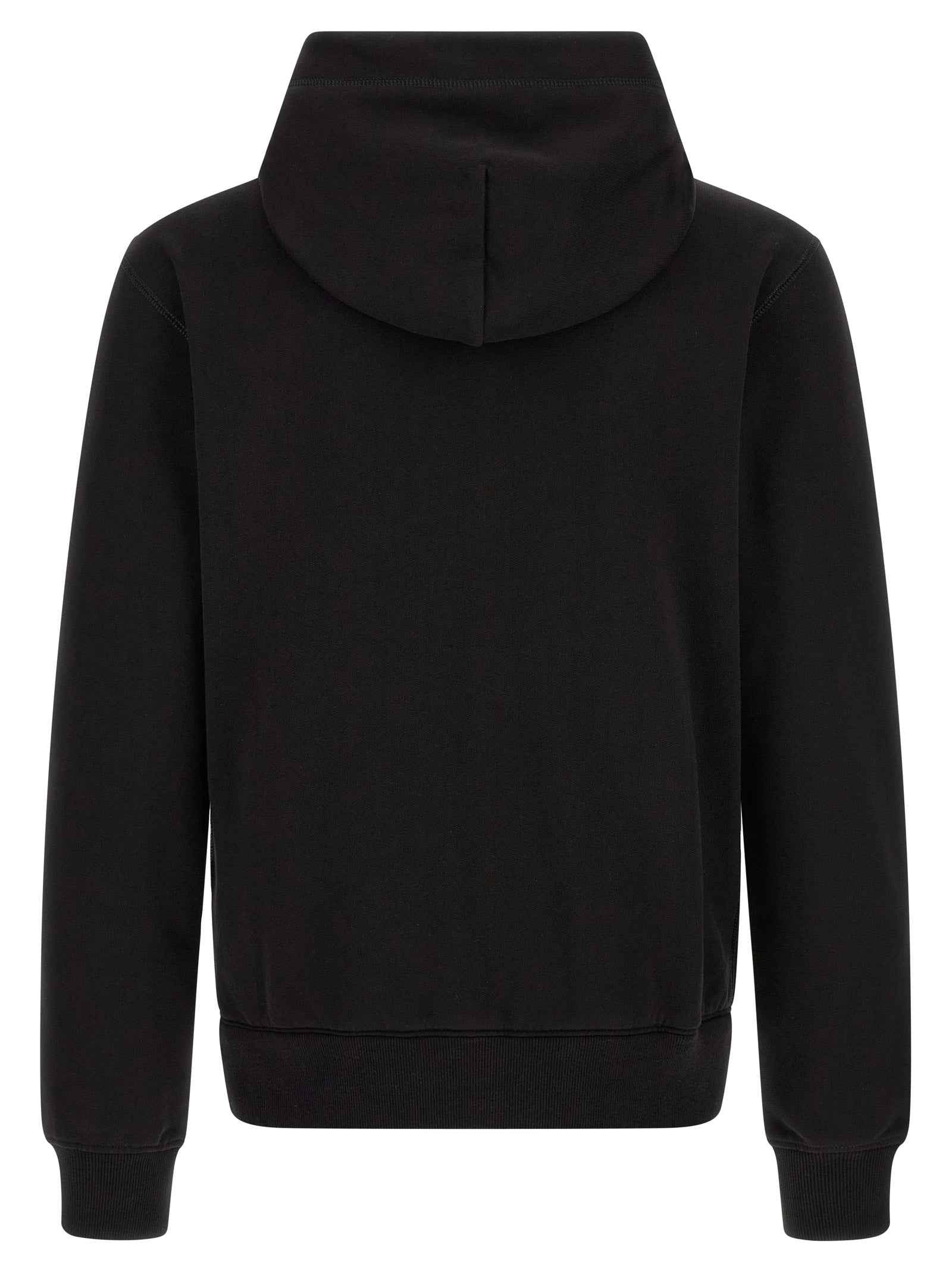 Black Cotton Sweatshirt