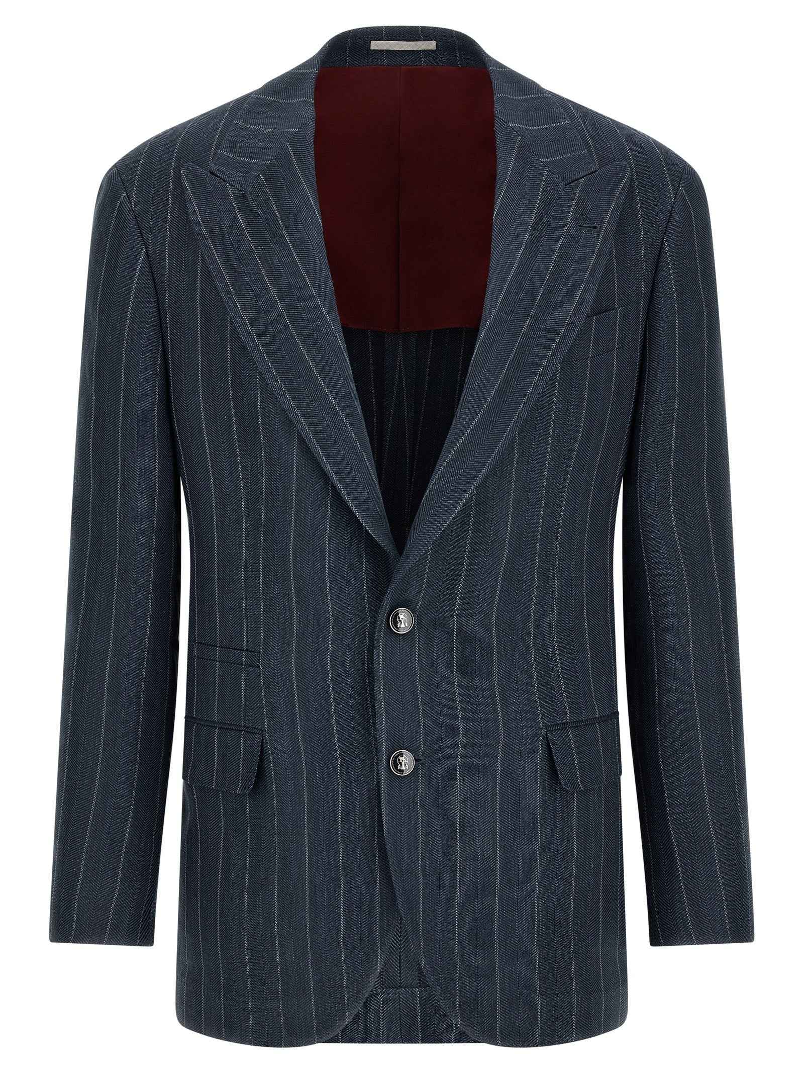 Blue Hemp Blazer