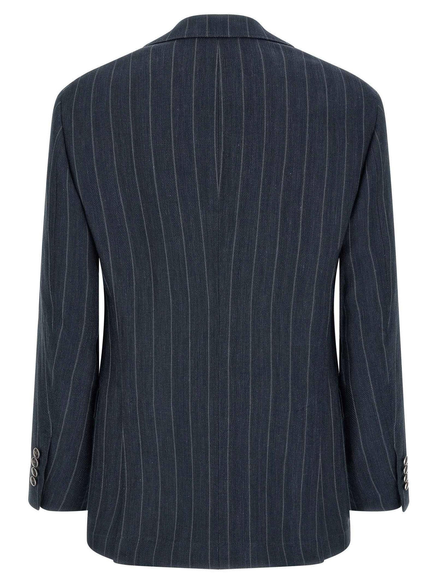 Blue Hemp Blazer
