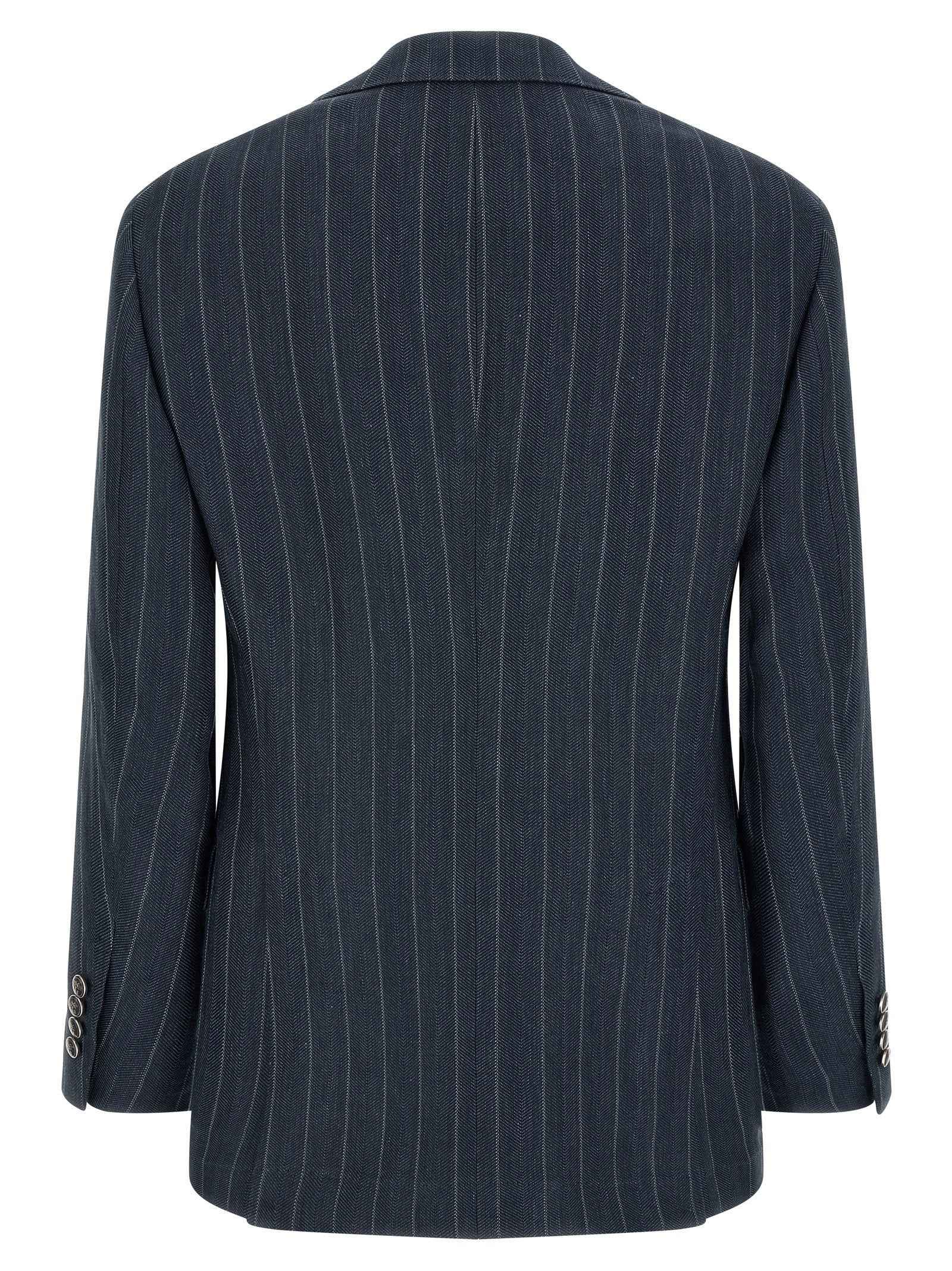 Blue Hemp Blazer