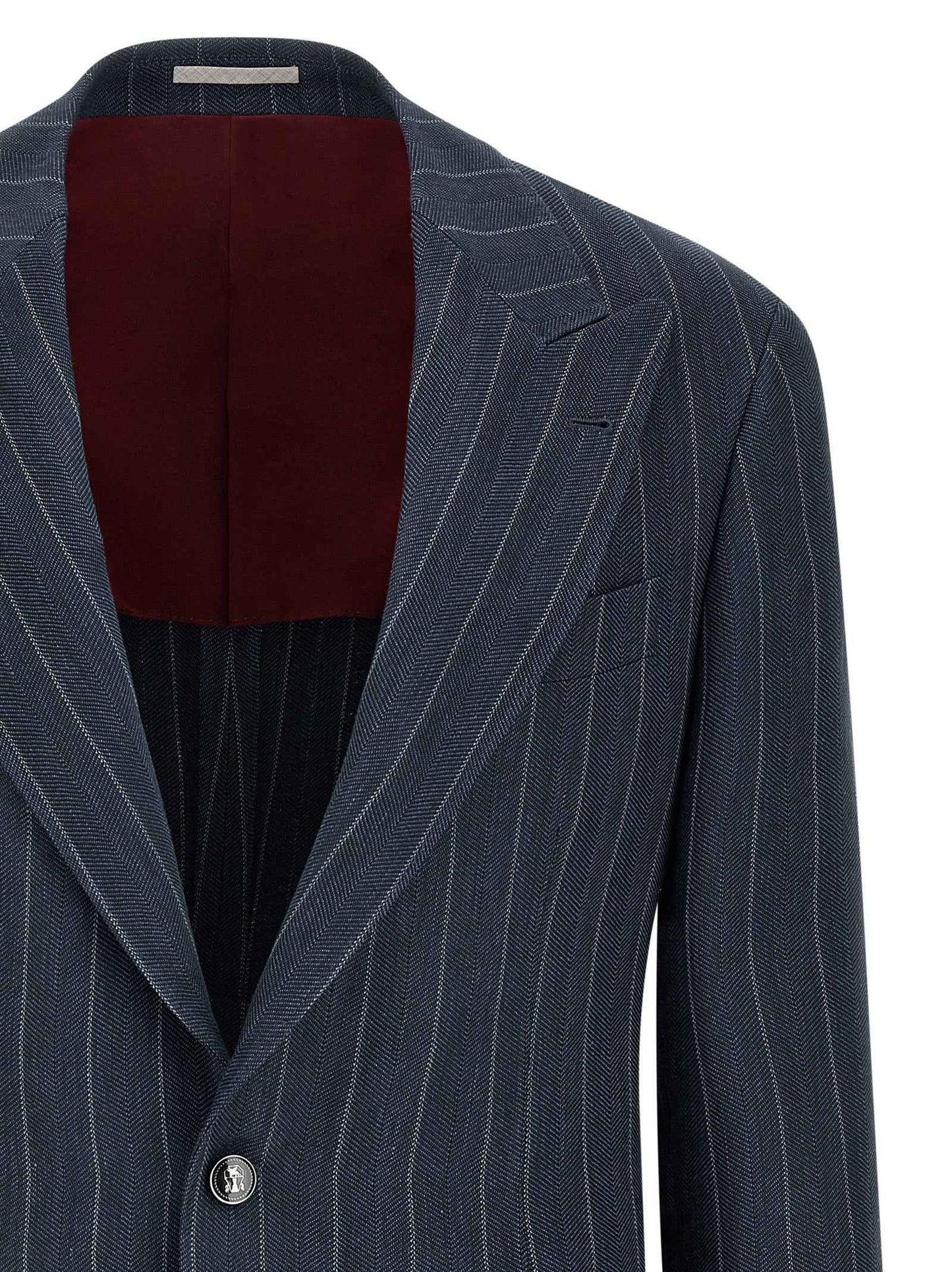 Blue Hemp Blazer