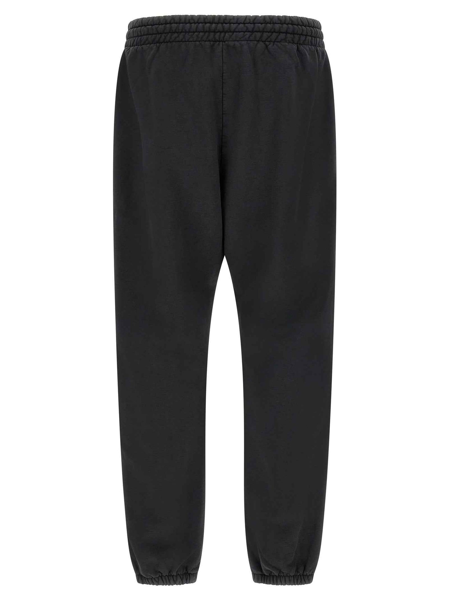 Black Cotton Joggers (Workout Pants)