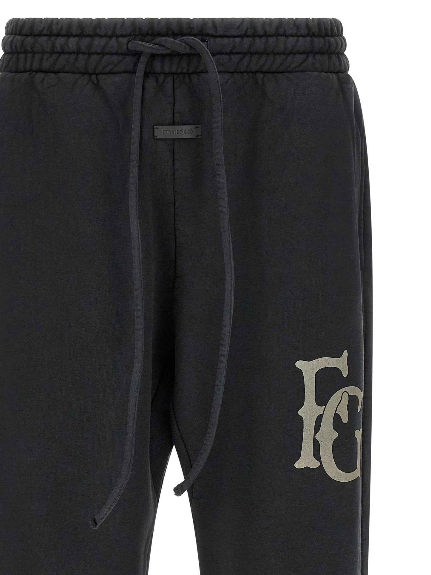 Black Cotton Joggers (Workout Pants)