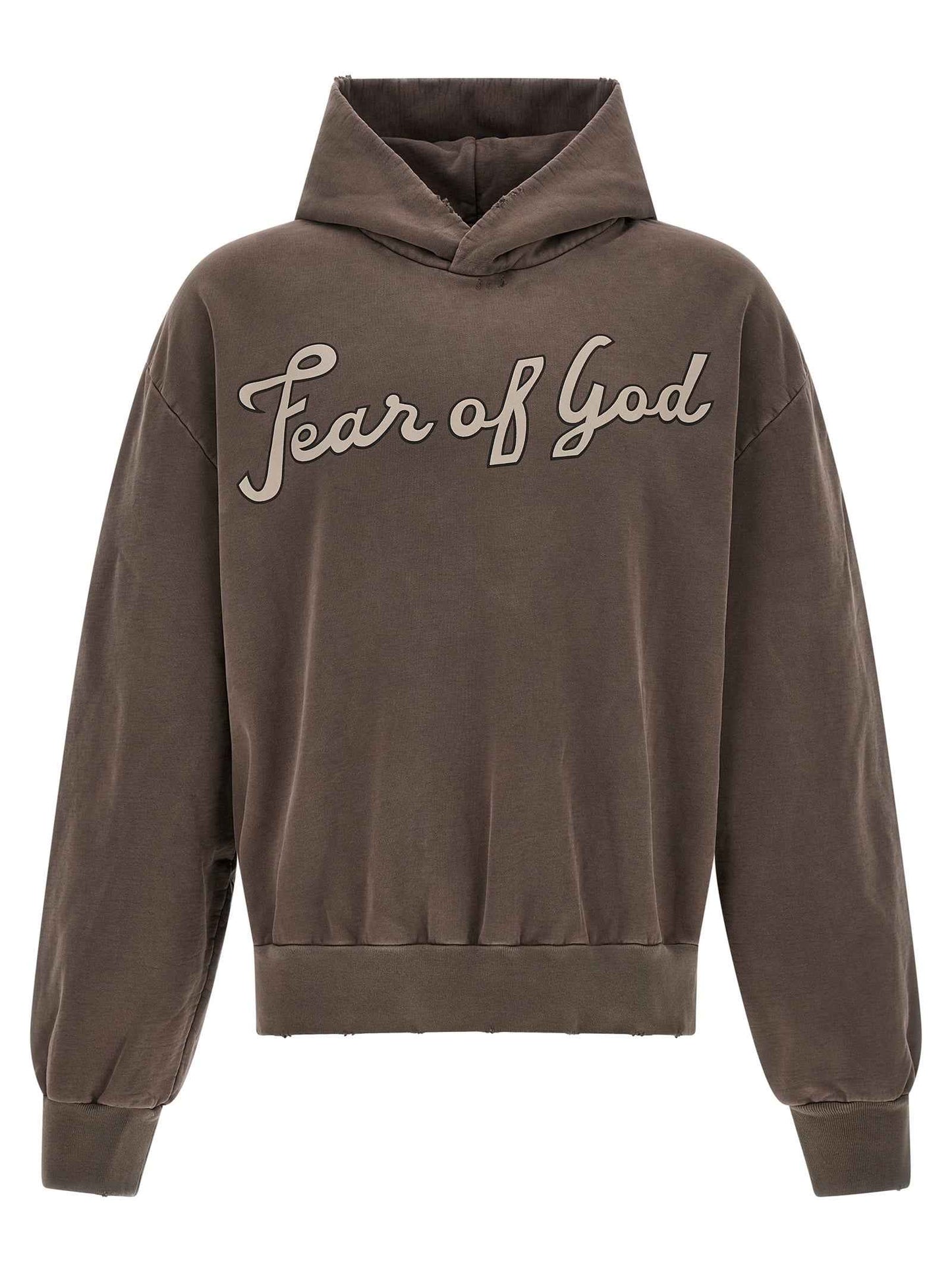 Brown Cotton Sweatshirt