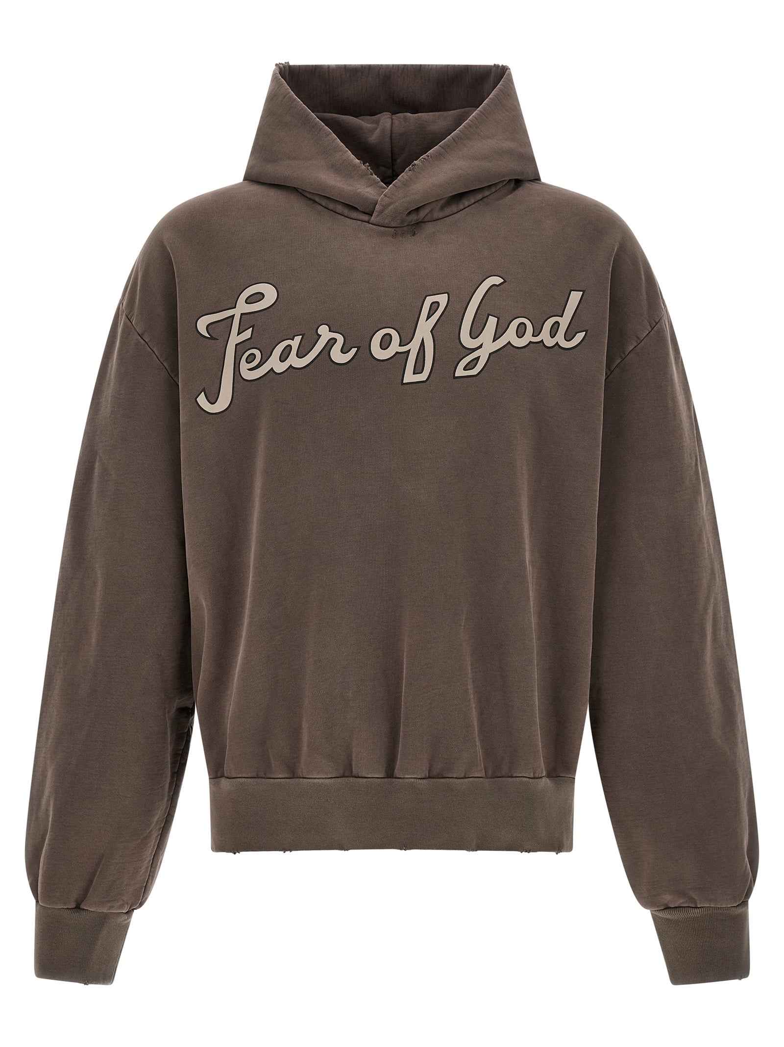 Brown Cotton Sweatshirt