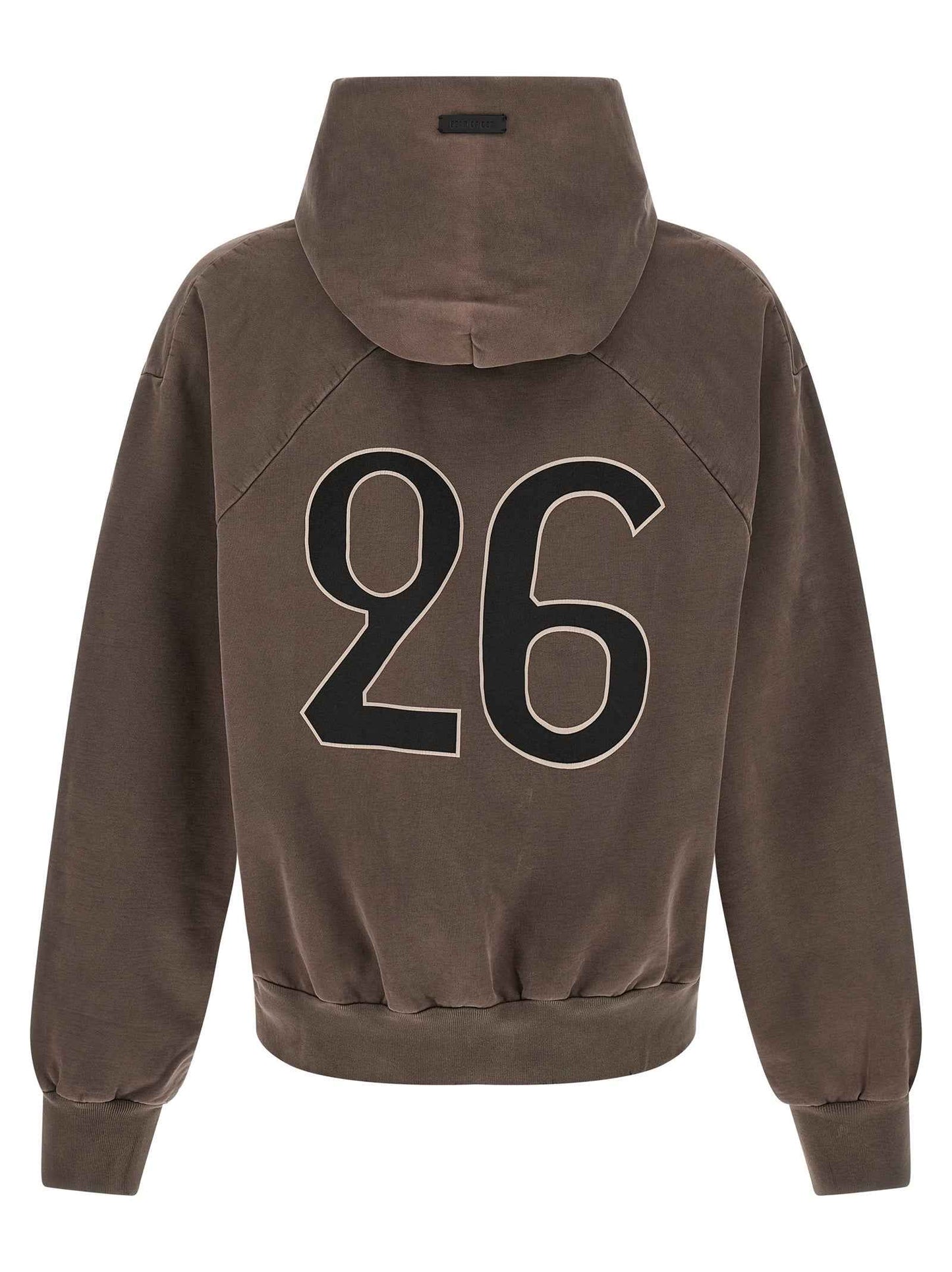 Brown Cotton Sweatshirt