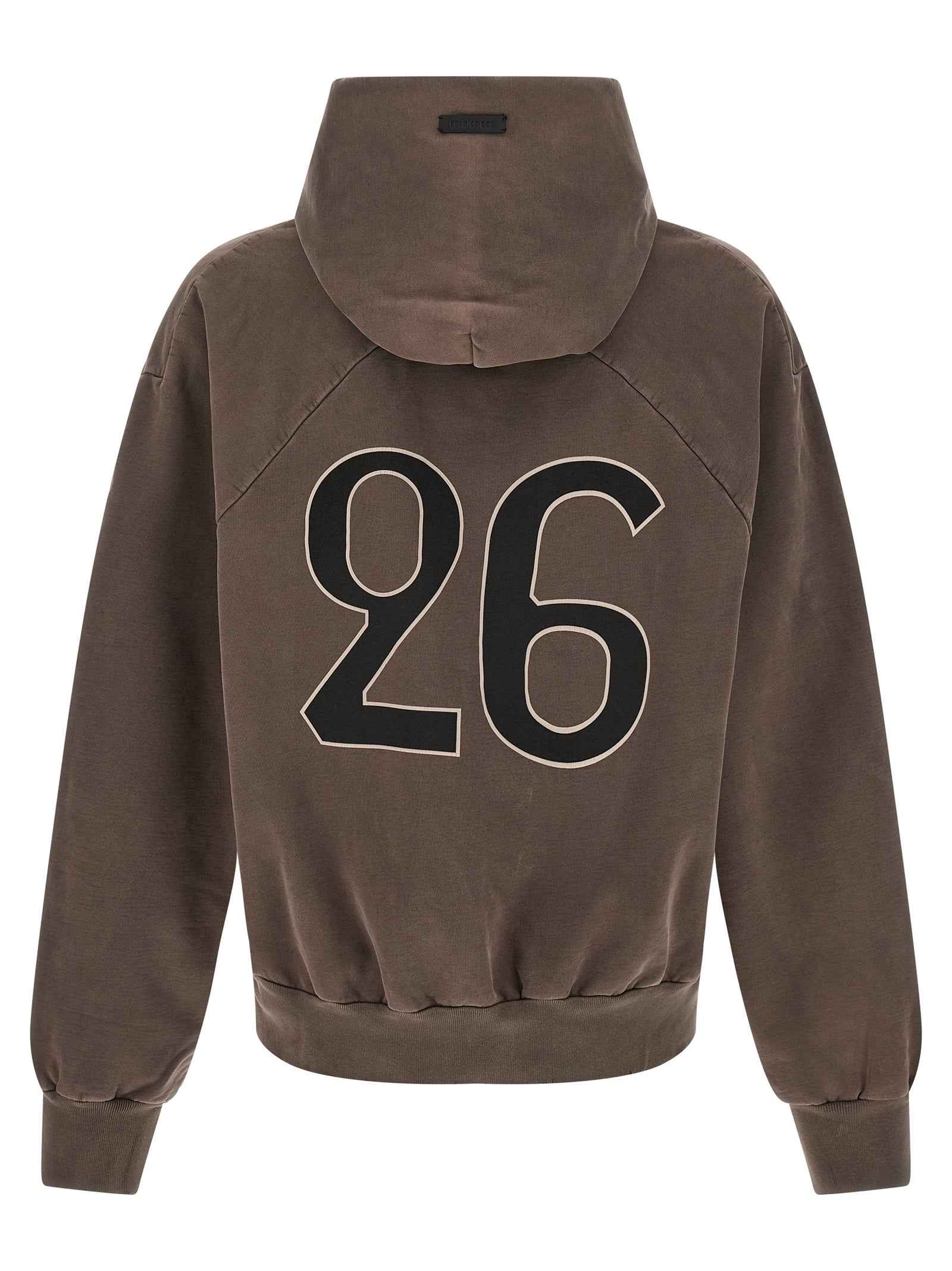 Brown Cotton Sweatshirt