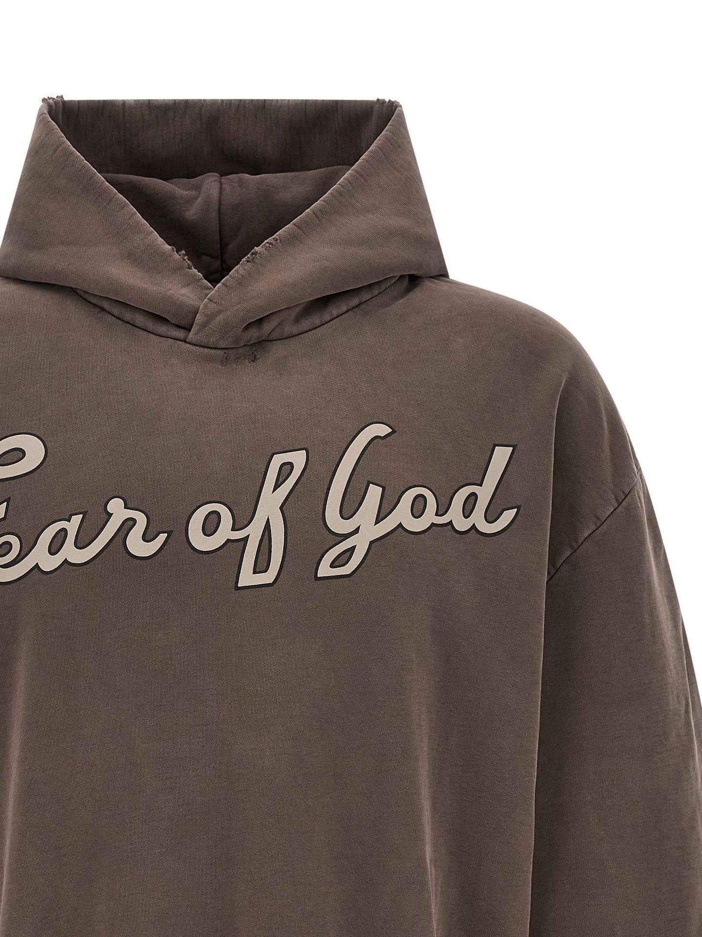 Brown Cotton Sweatshirt