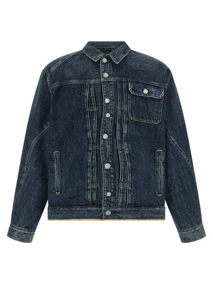 Blue Cotton Denim Jacket