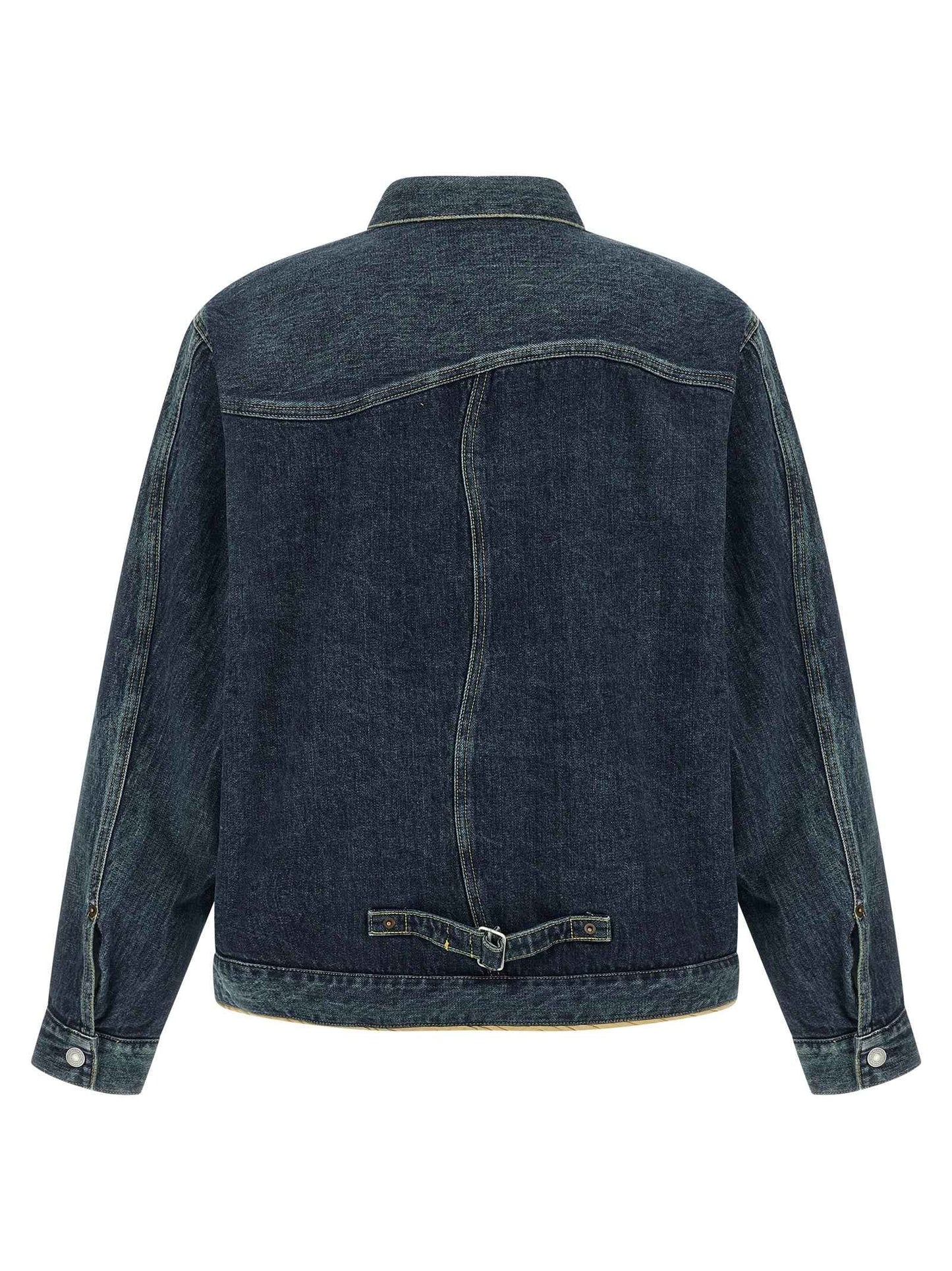 Blue Cotton Denim Jacket